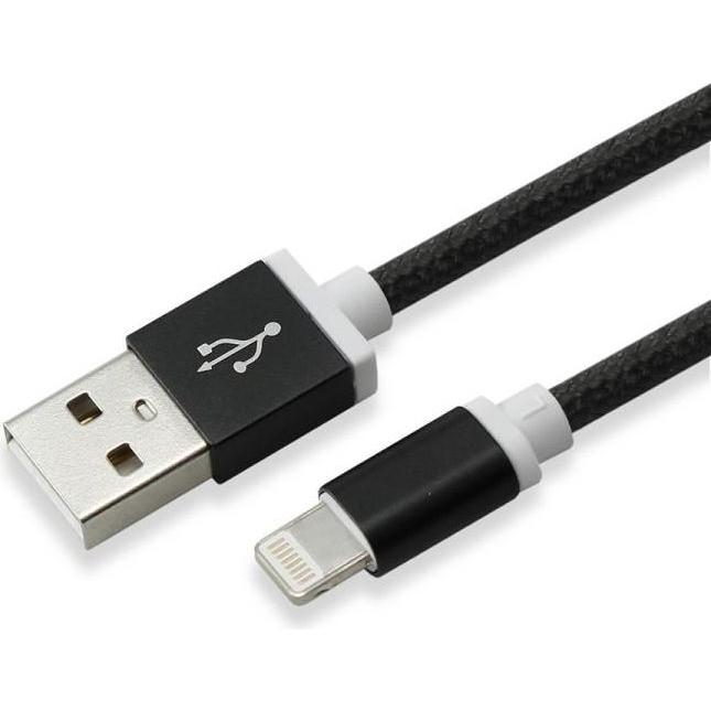 Sbox USB 2.0 8 Pin IPH7-B black (1.50 m, USB 2.0), USB Kabel