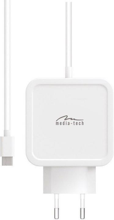 Produktbild Media-Tech MT6273 65W USB-C PD Power Adaptor (65 W, 1 Port)
