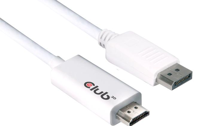 Immagine prodotto Club 3D DisplayPort — HDMI (Typ A) (3 m, DisplayPort, HDMI, 2.0)