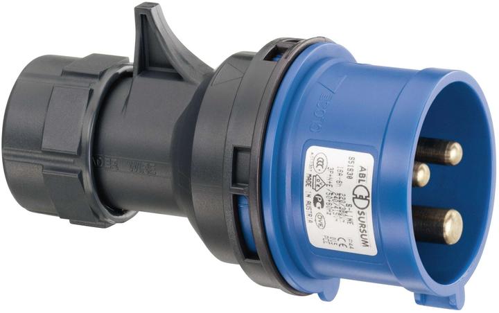 Produktbild ABL CEE Stecker (CEE 16/3)