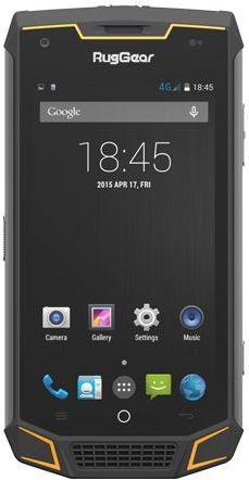 Rug Gear RG740 (32 GB, Black, Yellow, 4.70", Dual SIM, 13 Mpx, 4G)