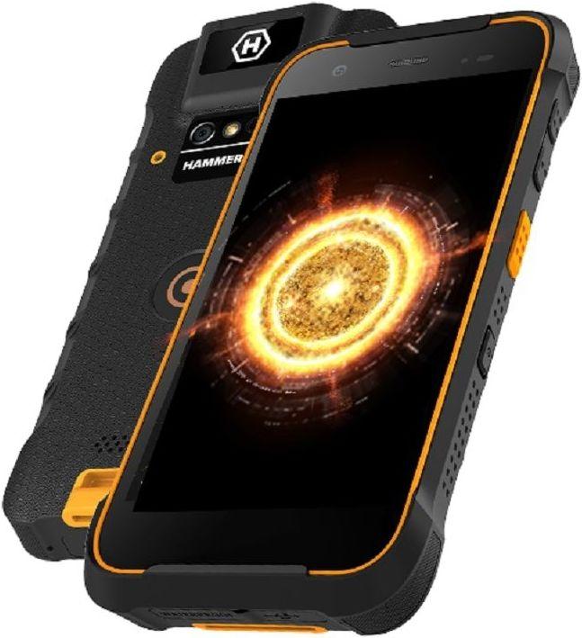 Actual product image Myphone Hammer Profesional BS21 (16 GB, Black/Orange, 5", Dual SIM)