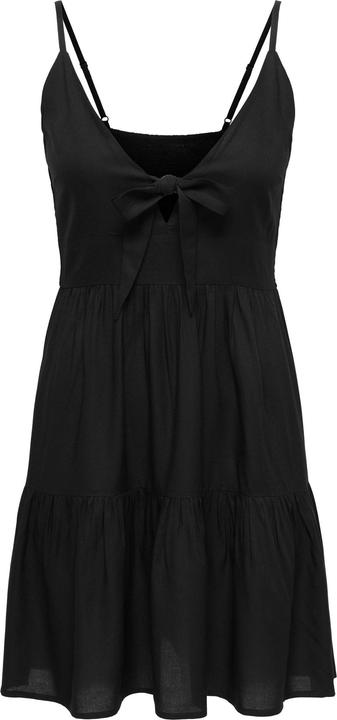 Only Normal geschnitten Rundhals Verstellbare Träger Langes Kleid Kleid