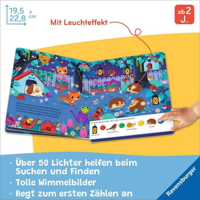 Immagine prodotto Ravensburger Il mio grande libro delle luci: Nella notte (Tedesco)