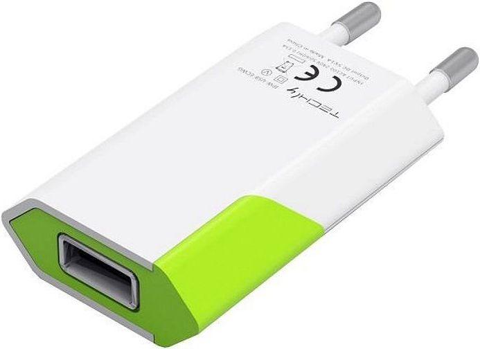 Image du produit Techly Chargeur USB fin 5V/1A (USB 2.0)