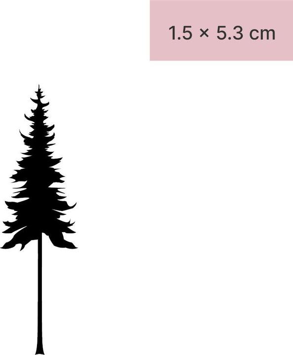 Actual product image minink Temporary tattoo - NIKIN tree