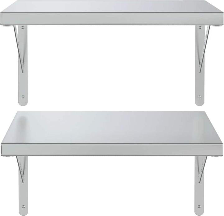 Image du produit vidaXL Étagères murales 2 pcs. 100 x 40 cm Noble (100 x 40 x 3 cm)