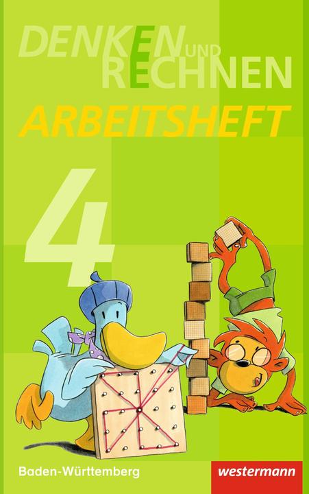 Produktbild Denken und Rechnen 4. Ausgabe 2016. Arbeitsheft. BW (Deutsch, Amelie Nassall, Angelika Elsner, Beate Quendt, Dieter Klöpfer, Kerstin Konrad, Nadine Raisch, Nicole Schmidt, Tina Klauke, Ulrike Brunner, 2017)