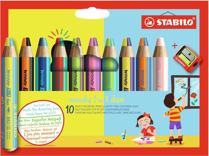 Produktbild STABILO Woody (Sortiert, 10 x)