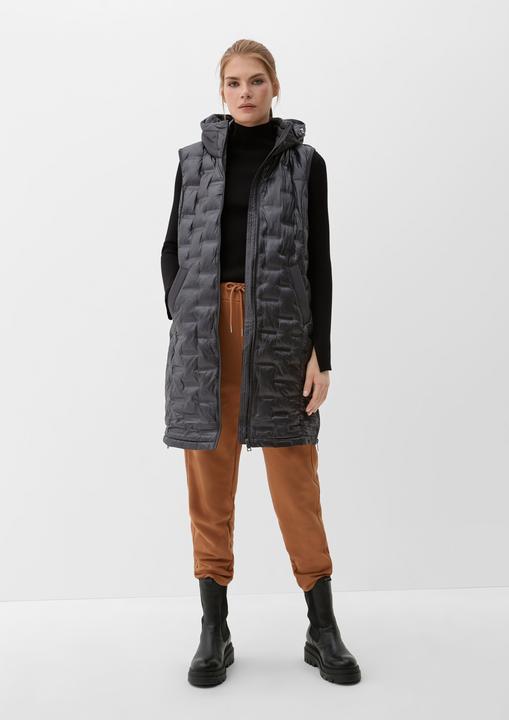 Actual product image s.Oliver Long-Weste mit Steppung (40)