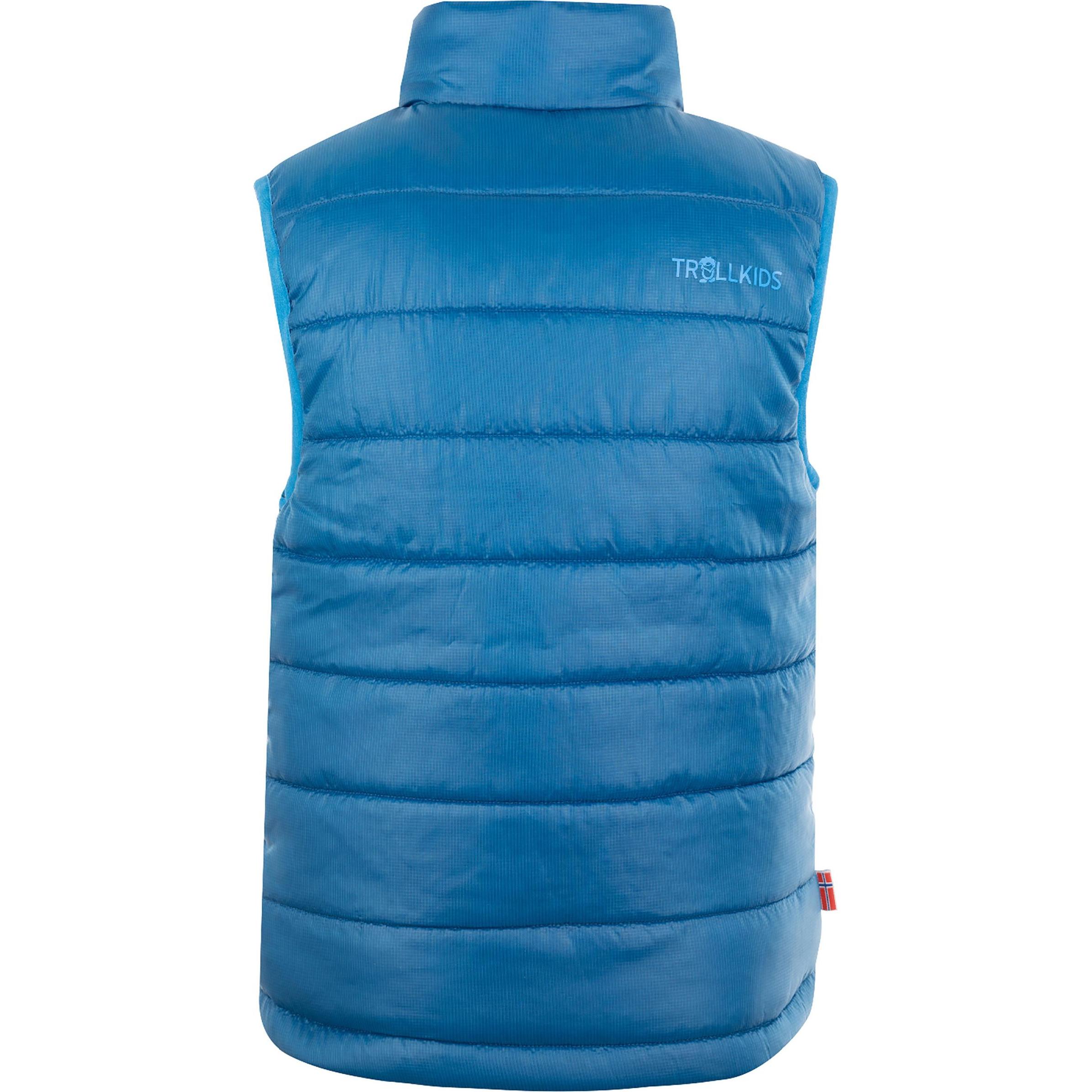 Thumbnail - Trollkids, Unisex, Weste, Trondheim Weste, Blau, (110)