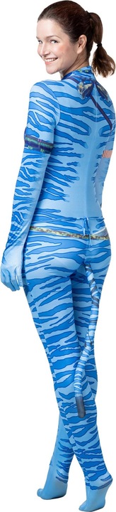 Produktbild Maskworld Blaue Stammeskriegerin Kostüm für Frauen (S, M)