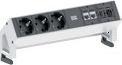 Actual product image Bachmann DESK2 - 3xSchuko, 1xCAT6 & (3x, CEE 7/3)