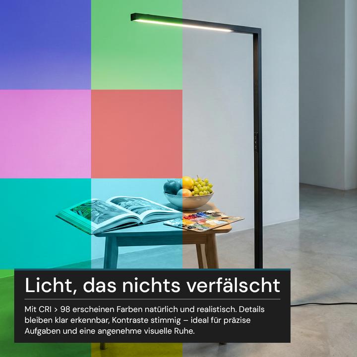 Actual product image Luxula LED office floor lamp - Slim Line (3500 lm)