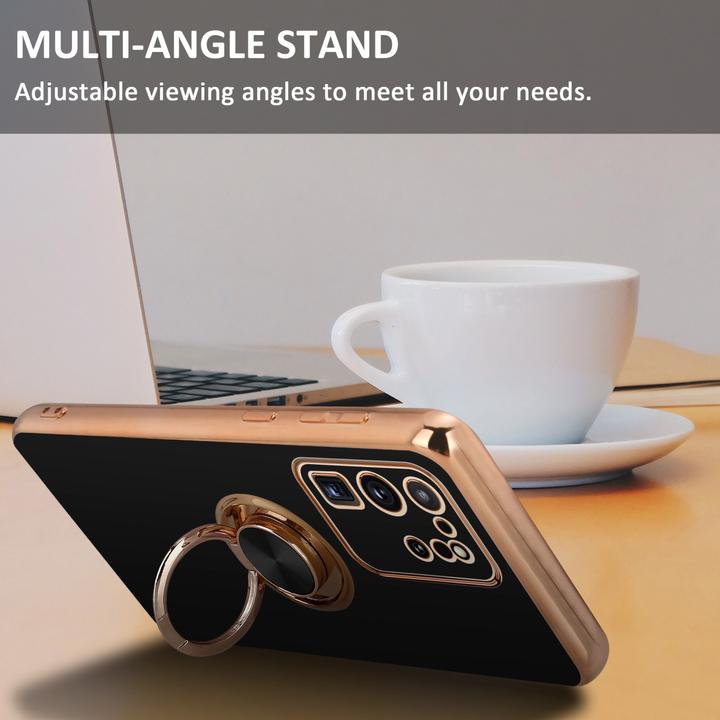 Actual product image Cadorabo Case for Samsung Galaxy S20 ULTRA in TPU with camera protection and ring LM089 Style (Samsung Galaxy S20 Ultra)