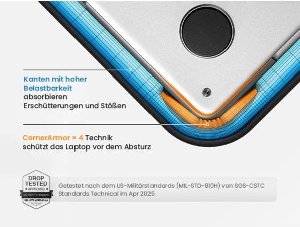 Immagine prodotto tomtoc Versatile A13 (16", Apple, Universale)