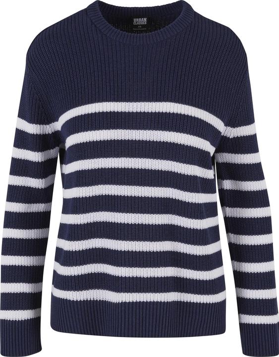 Produktbild Urban Classics Ladies Rib Striped Sweater - 161497 (M)
