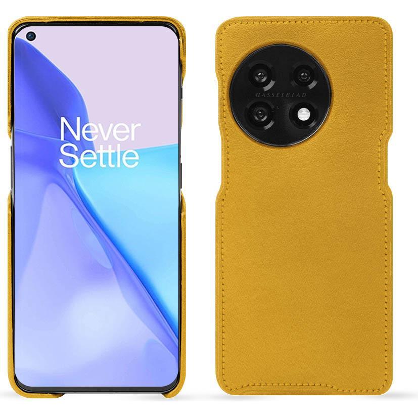Noreve Lederschutzhülle (OnePlus 11), Smartphone Hülle, Orange