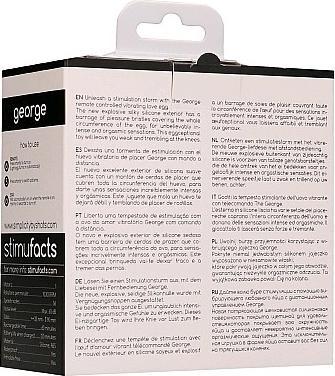 Actual product image Pipedream George - Rechargeable Remote Control Vibrating Egg