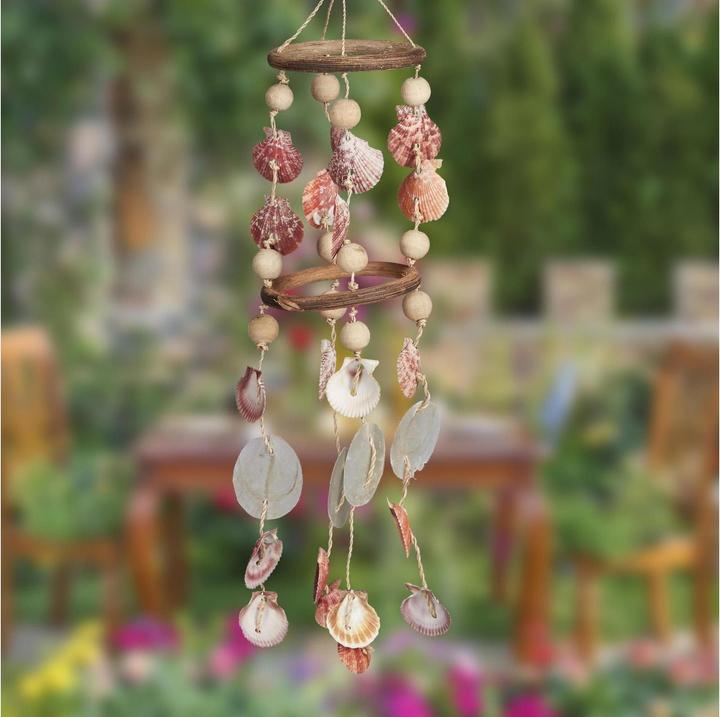 Produktbild Relaxdays Muschel Windspiel