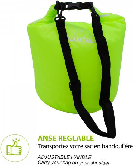 Actual product image Wantalis Waterproof Bag YellowFluo (10 l)