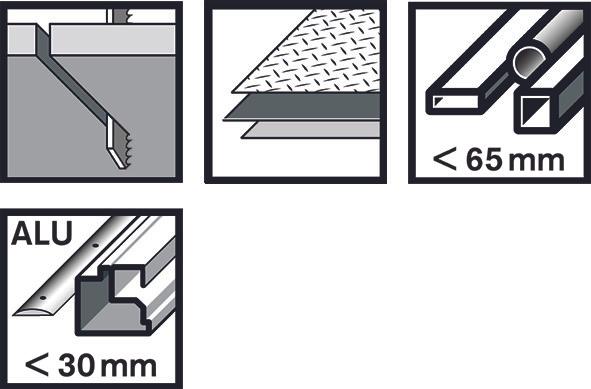 Produktbild Bosch Professional Zubehör PRO Metal thick and thin T123XF Stichsägeblatt, 100 mm, 5-tlg.