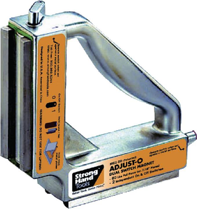 Actual product image BRW Magnetic angle MS2-90