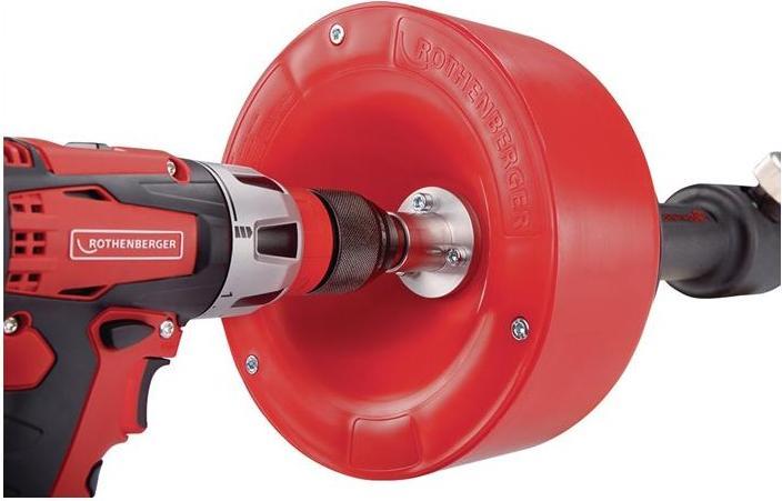 Productafbeelding Rothenberger Elektrische buisreiniger ROSPIMATIC CL Gr Spiraallengte 7,5 m Spiraal-Ø 8 mm (1 Pcs.)