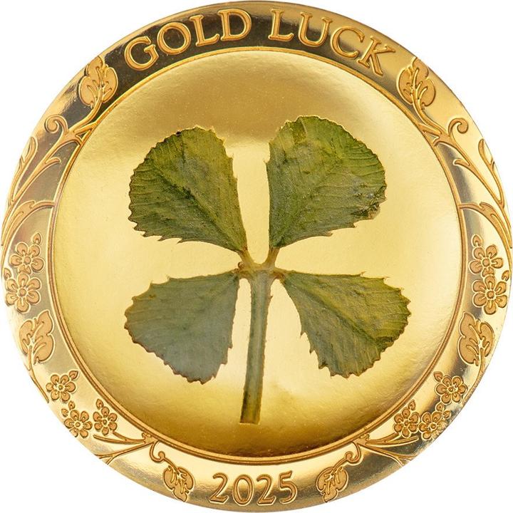 Produktbild CIT Coin Invest Gold Kleeblatt 1 g Palau - 2025 (999.90, 2025)