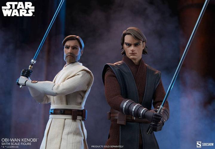 Immagine prodotto Sideshow Star Wars The Clone Wars Action Figure 1/6 Obi-Wan Kenobi