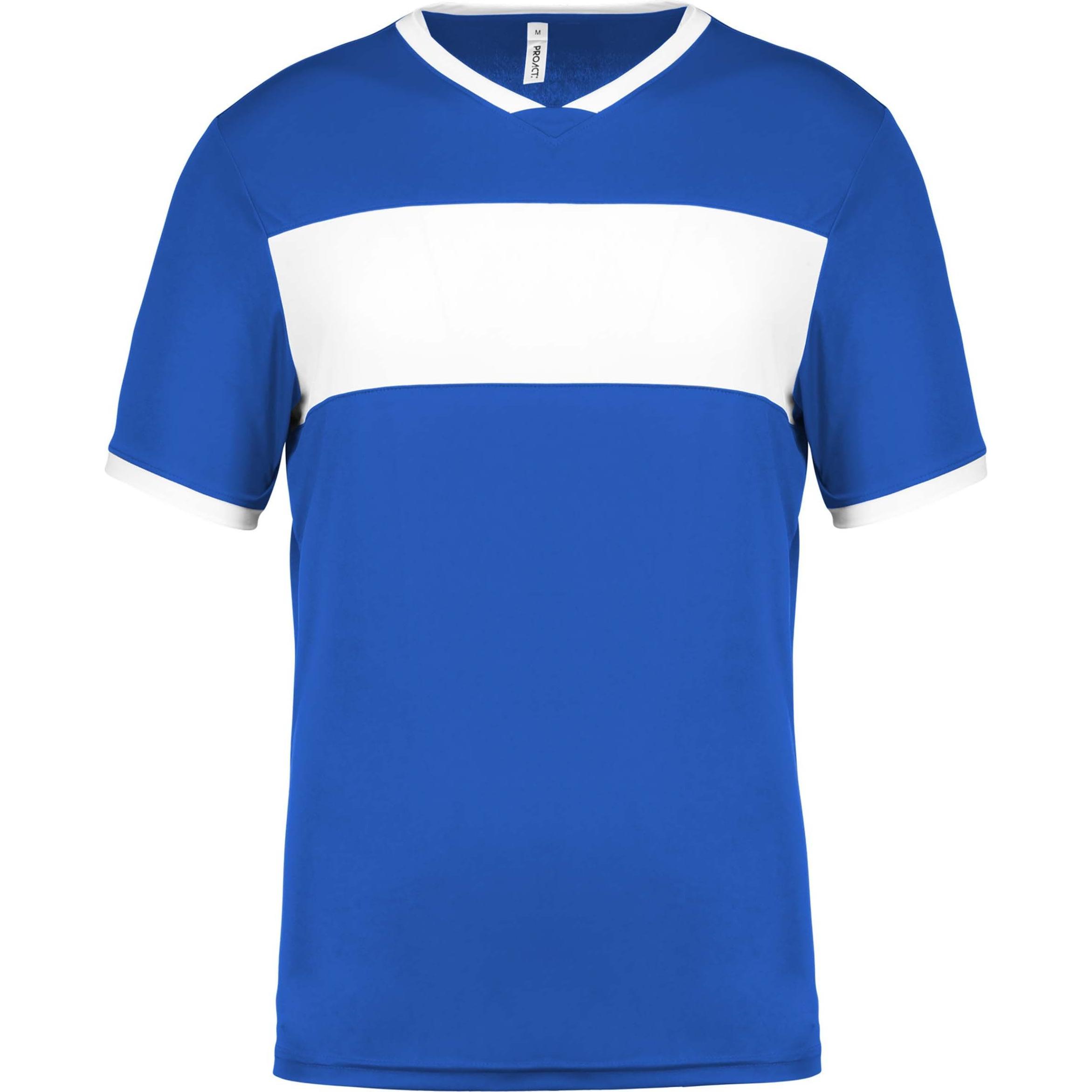 Proact, Herren, Sportshirt, Trikot mit V-Ausschnitt proact (M), Blau, M