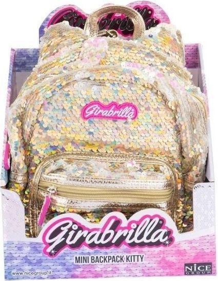 Actual product image Nice Backpack Girabrilla cat gold