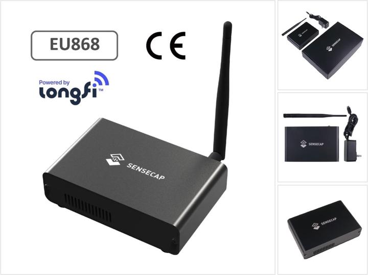 Image du produit Goobay SenseCAP M1 EU868 LoRA WAN Passerelle intérieure Mineur d'hélium ( 110991634 ) Crypto