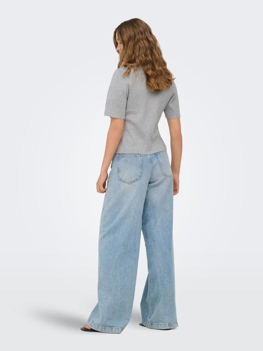 Produktbild Only Onllucy Ss V-Neck Button Ex Knt (S)