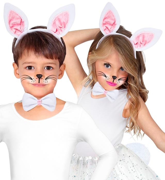 Produktbild Widmann Accessoire Set Häschen weiss