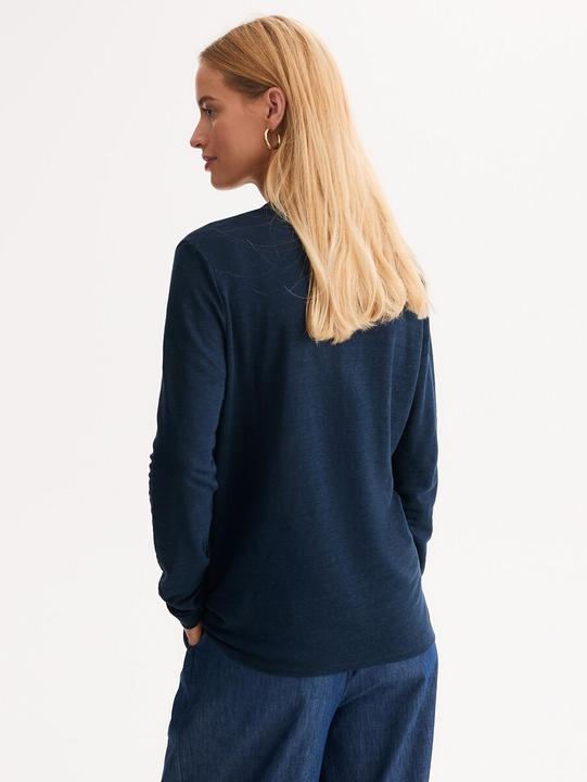 Actual product image Anne Weyburn Shirt mit rundem Ausschnitt und Knopfleiste (34)