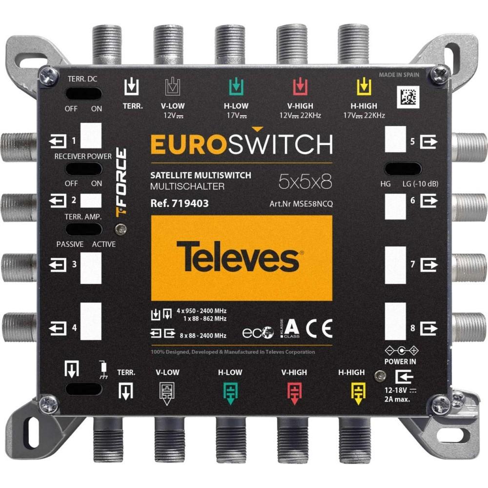Televes MSE58NCQ (Multischalter), SAT Zubehör