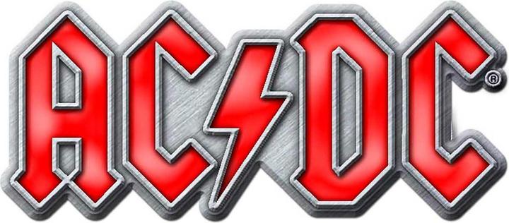 Produktbild AC/DC Logo Abzeichen Emaille