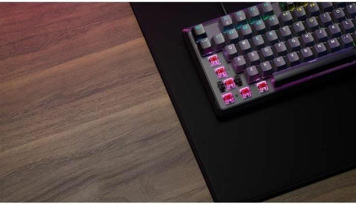 Actual product image Corsair CLAVIER K70 CORE RGB Gris (FR, Cable)
