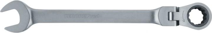 Actual product image Gedore Red Articulated ring ratchet open-end wrench (17 mm)