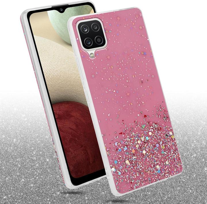 Immagine prodotto Cadorabo Copertura in TPU scintillante (Samsung Galaxy M12, Samsung Galaxy A12)