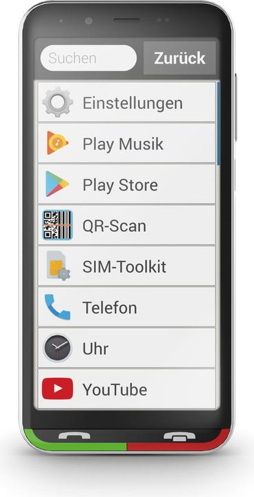 Produktbild Emporia Super Easy (32 GB, Schwarz, 4.95", Single SIM, 4G)