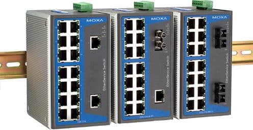 Image du produit Moxa EtherDevice Switch EDS-316-SS-SC - commutateur
