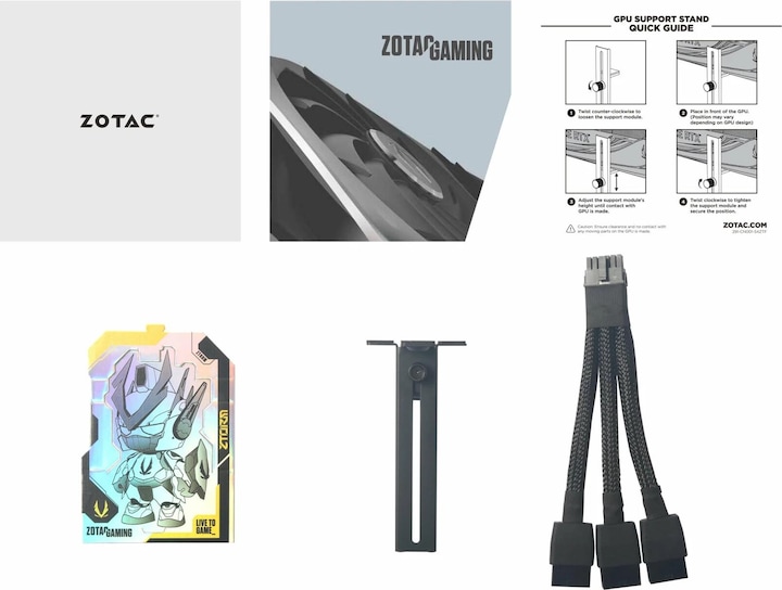 Image du produit Zotac GeForce RTX 4070 Ti Trinity OC (12 Go)
