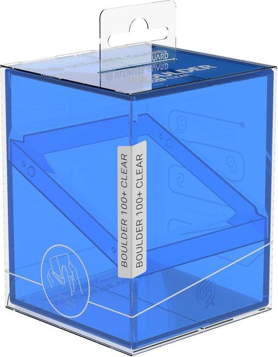 Actual product image Ultimate Guard Boulder 100+ Clear - Sapphire