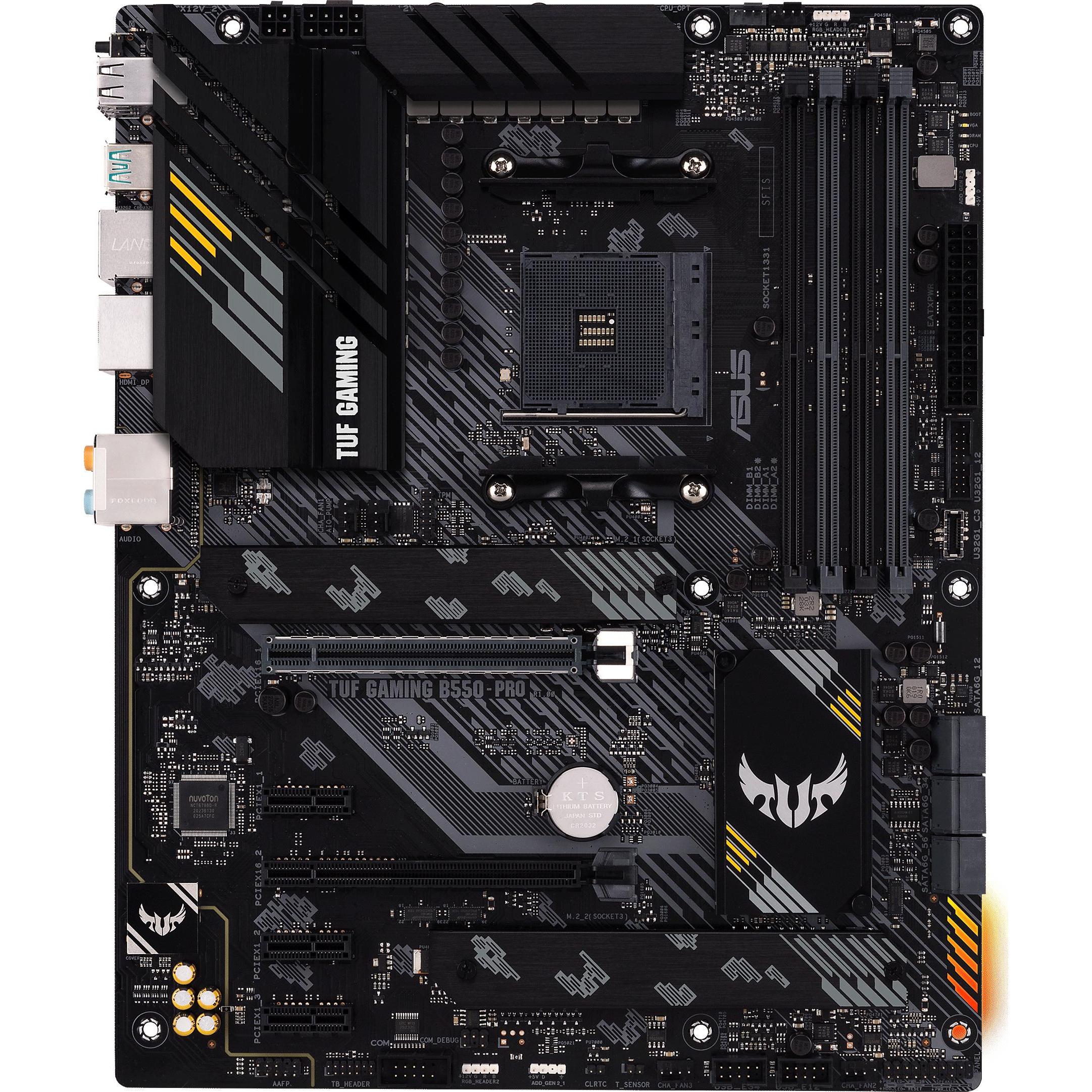ASUS TUF GAMING B550-Pro (AM4, AMD B550, ATX), Mainboard