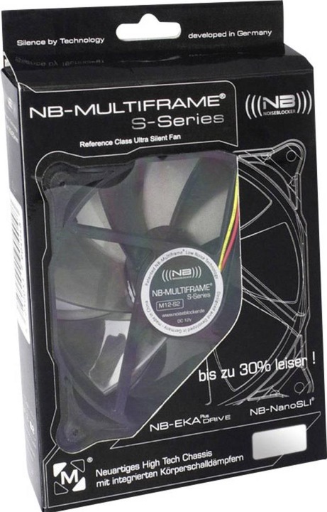 Actual product image Noiseblocker Multiframe S-Series MF12-S1 (120 mm, 1 x)