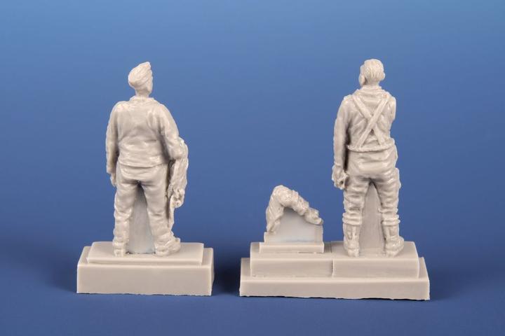 Produktbild CMK Bf 109E ace A. Galland and mechanic