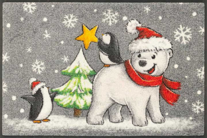 Wash + Dry Tappeto da ingresso 50x75 cm Polar Friends (50 x 75 cm)