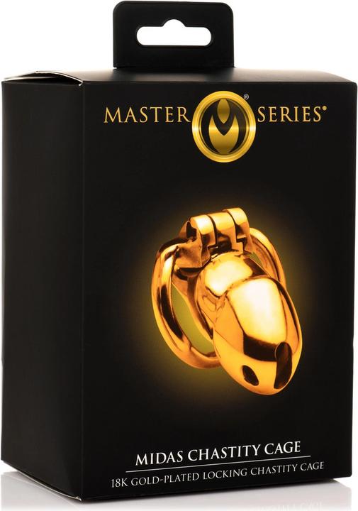 Produktbild Master Series Midas Locking Chastity Cage